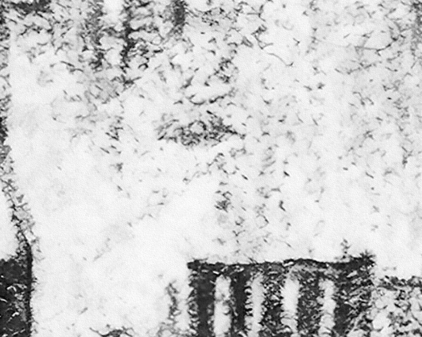 Monochrome Charcoal City Wallpaper Mural