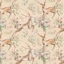 Nursery Vintage Floral with Deer Wallpaper Mural