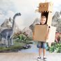 Papier peint monde jurassique doux pour enfants