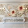 Soft Bloom Lace Bird Wallpaper Mural