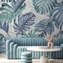 Tropical Leaf Pattern Wallpaper Mural