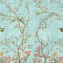 Vintage Little Floral and Birds Wallpaper Mural