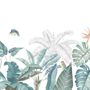 Greeny Tropical Leaves Wallpaper Mural