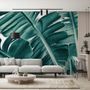 Tropical Palm Leaves Wallpaper Mural