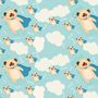 Cartoon Pet Dog Pattern Wallpaper Mural