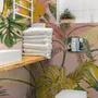 Watercolor Colorful Summer Tropical Leaf Wallpaper Mural