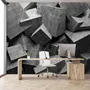Modern Geometric Shapes Wallpaper Mural