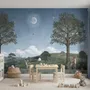Kids Forest Animals Landscape Wallpaper Mural