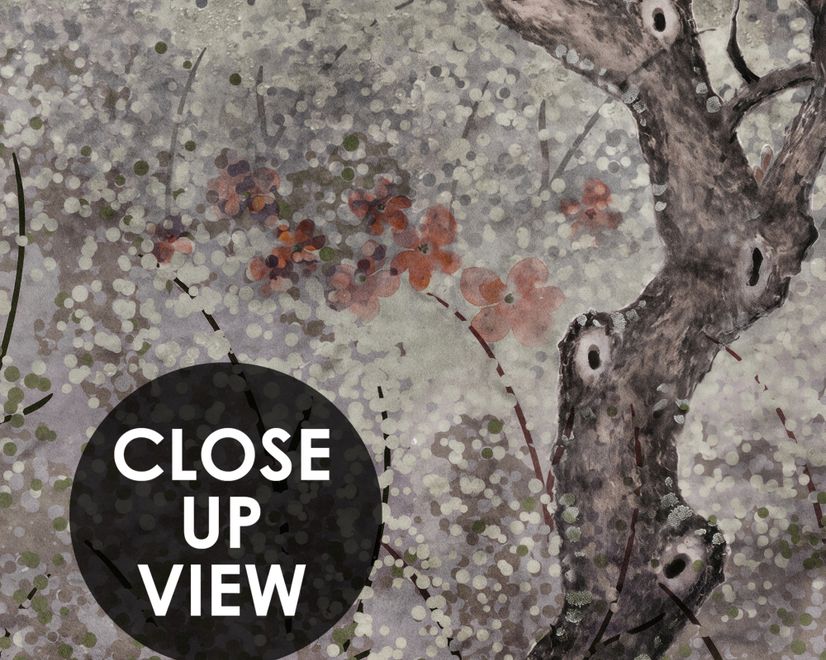 Vintage Dark Blossom Wallpaper Mural