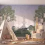Kids Forest Animals Landscape Wallpaper Mural