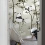 Papier peint panda mignon arbre bambou