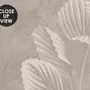 Monochrome Brown Nostalgic Rainforest Wallpaper Mural