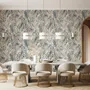 Watercolor Tropical Bird Garden Wallpaper Mural