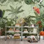Papier peint plantes de la jungle tropicale