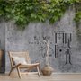 Nostalgic Ivy Leaf Wallpaper Mural