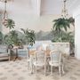Tropical Nature Landscape with Birds Wallpaper Mural