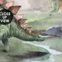 Kids Softs Dinosaur Jurassic World Wallpaper Mural