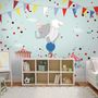 Colorful Circus with Animals Wallpaper Mural