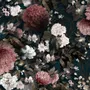 Vintage Dark Florals Wallpaper Mural