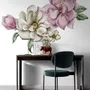 Large Garden Flowers Wall Sticker Decal