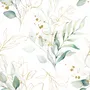 Eucalyptus Leaf Pattern Wallpaper Mural