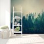 Misty Pine Forest Wallpaper Mural