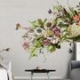 Vintage Hydrangea Floral Wallpaper Mural