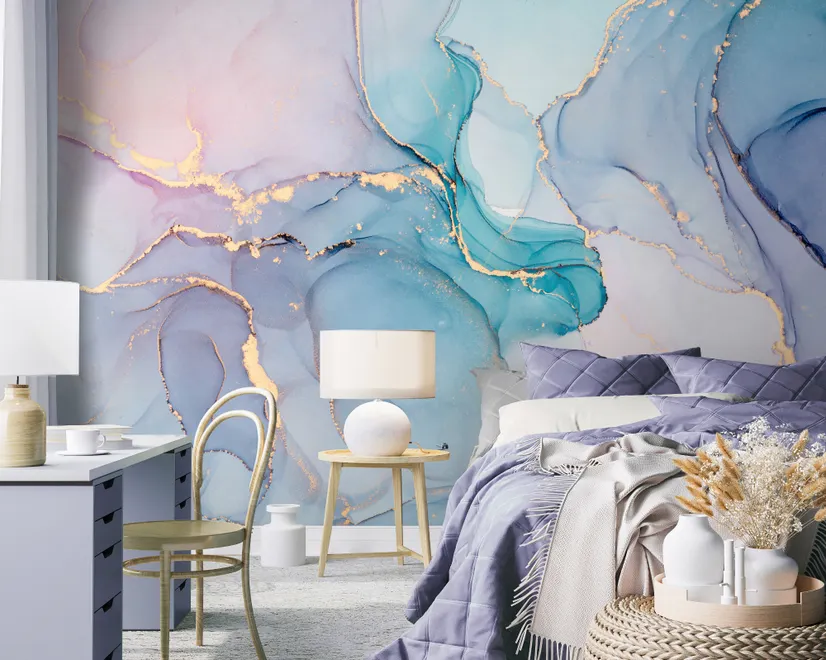 Abstract Art Marble Wallpaper Mural