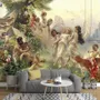 Oil Painting Abstract Angel Wallpaper Mural