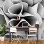 Abstract 3D Look Architecture Wallpaper Mural