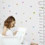 Colorful Little Polka Dots Wall Decal Sticker