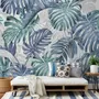 Tropical Leaf Pattern Wallpaper Mural