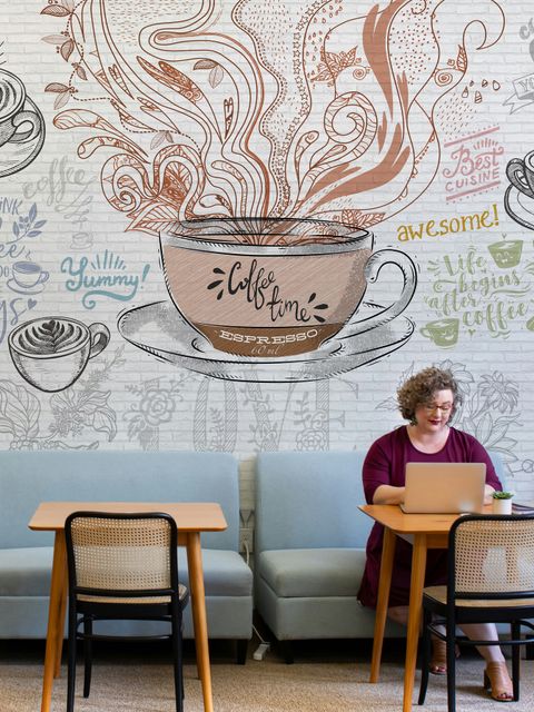 Papier peint panoramique pour cafés et restaurants