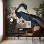 Tropical Landscape Blue Heron Wallpaper Mural