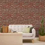 Vintage Red Orange Brick Stone Wallpaper Mural
