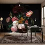 Dutch Florals Still Life Flowers in Vase Wallpaper Mural