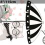 Cute Cat and Beautiful Girl Riding the Bike Wall Decal Sticker