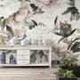 Dutch Pink Peony Floral Wallpaper Mural