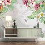 Mirabilis and Tropical Plants Wallpaper Mural