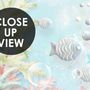 3D Look Soft Undersea with Seashells Wallpaper Mural