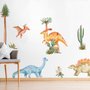 Aquarelle Dinosaures Stickers muraux Sticker