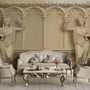3D Embossed Look Byzantine Sculptures Wallpaper Mural