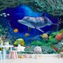 Undersea with Colorful Fish Wallpaper Mural
