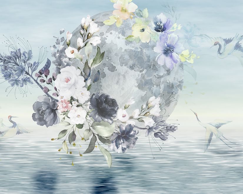 Blossom Bouquet Wallpaper Mural