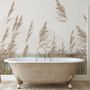 Meadow with Lake Landscape Wallpaper Mural
