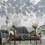 Nordic Tree Branch Leaves Wallpaper Mural