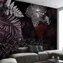 Dark Leaf Wallpaper Mural