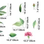 Watercolor Pink Peony Tulip Daisy Floral Bouqet Wall Decal Sticker