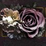Dark Rose Floral Wallpaper Mural
