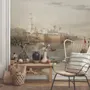 Seashore in Rural Life Historical Art Wallpaper Mural